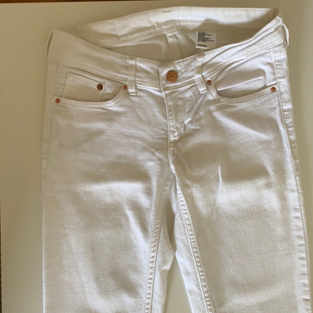 White jeans